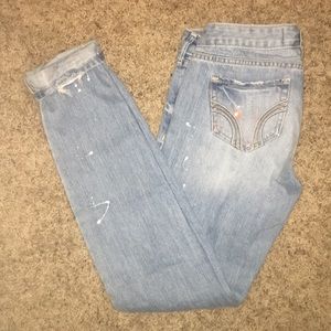 Distressed Hollister Jeans